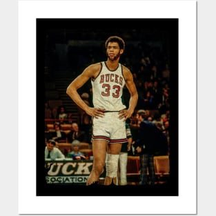 Kareem Abdul Jabbar in Bucks Posters and Art